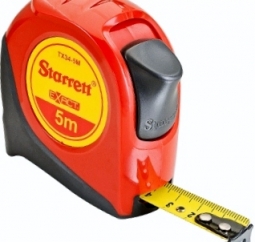 KTS34-5M-N Starrett 3/4" x 5m Metric Pocket Tape, Graduated in Millimeters